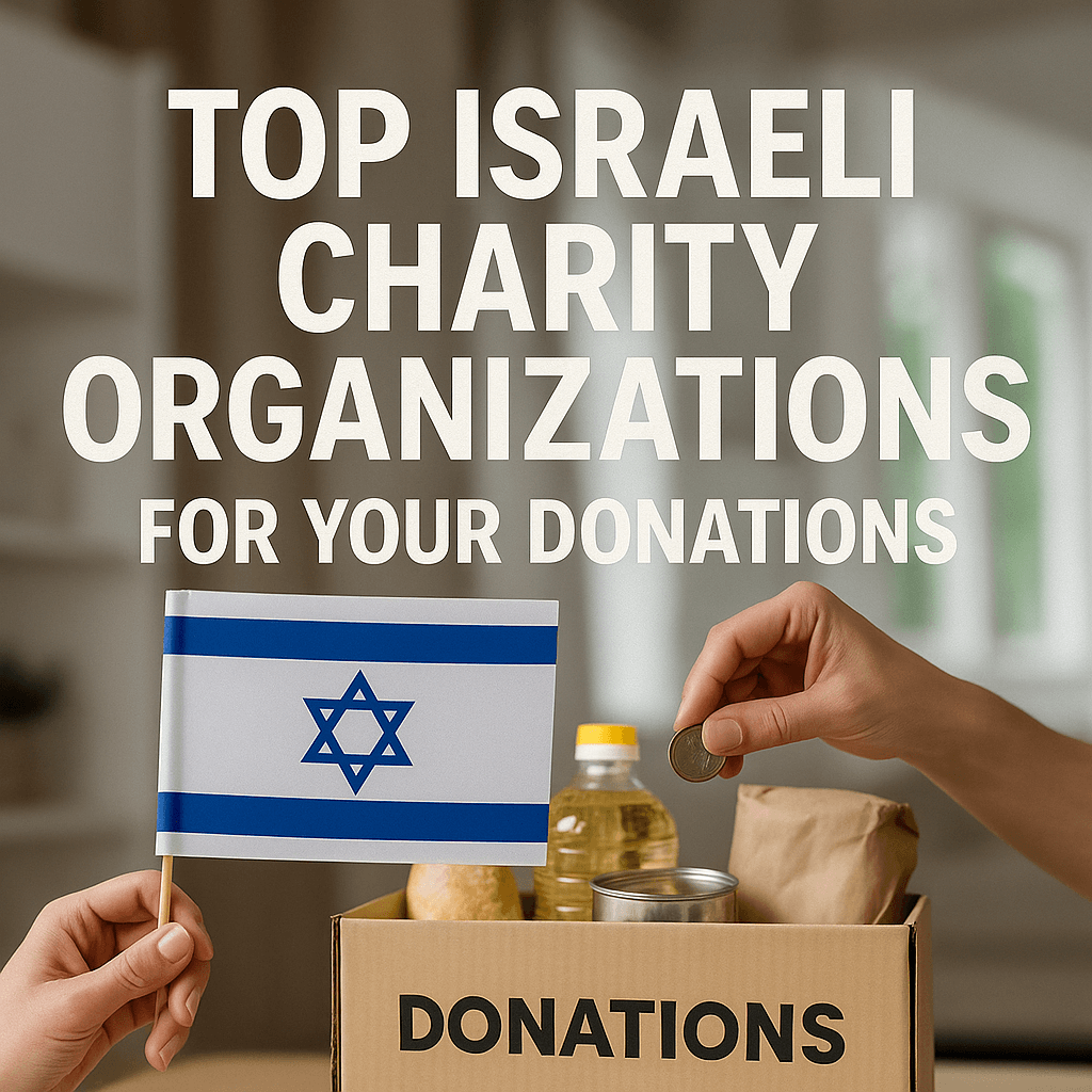 Top Israeli Charity Organizations for Your Donations