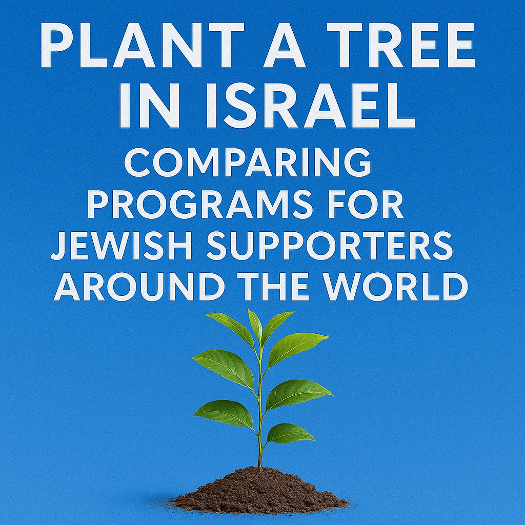 Plant a Tree in Israel, Jewish Supporters