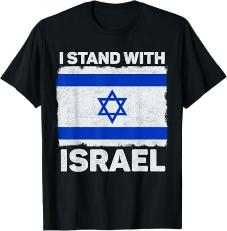 7 Powerful “I Stand With Israel” T-Shirts to Wear Your Support with Pride