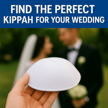 kippah, kippa, wedding kippah