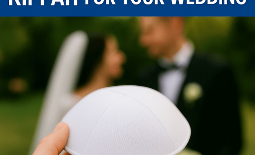 kippah, kippa, wedding kippah